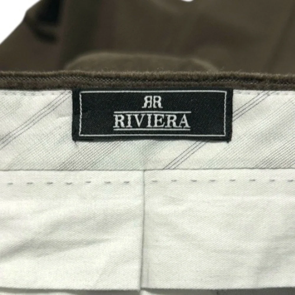 Riviera Armando Pant Loro Piana Zelander Dream Wool Trousers Brown Mens 40R